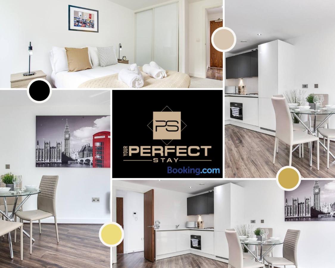Luxe Modern Apartment By Your Perfect Stay Short Lets Бирмингем Экстерьер фото